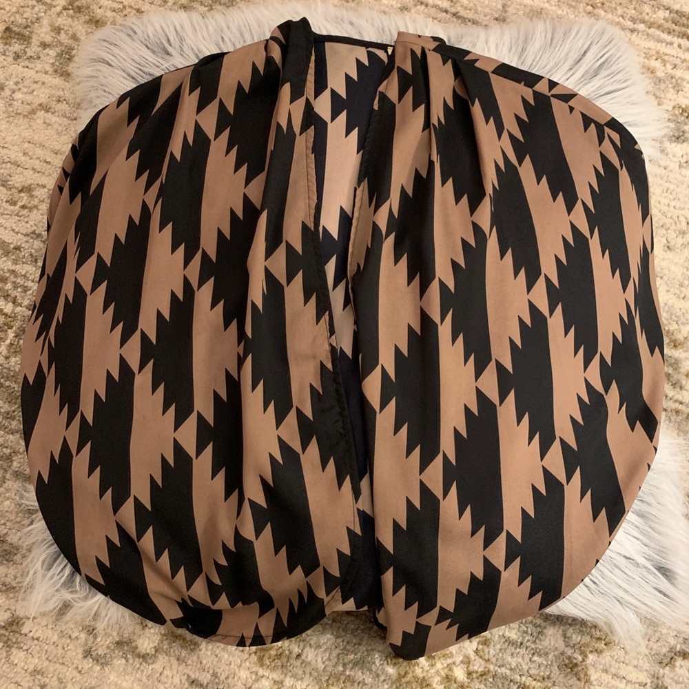 Boutique purchased open front blouse